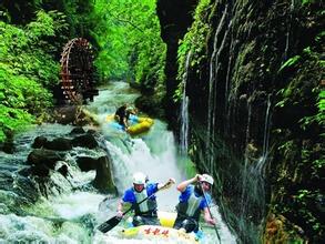 清遠黃騰峽漂流、龍騰峽漂流、沙灘四驅車、飛來湖濕地